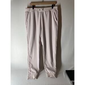 Zyia Active Pale Pink Pull On Joggers Sweatpants w Pockets Plus Size XXL 2X